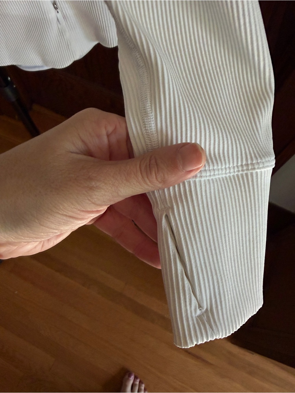 Athleta Ribbed Salutation Jacket - RUNS SMALL - Picture 4 of 6